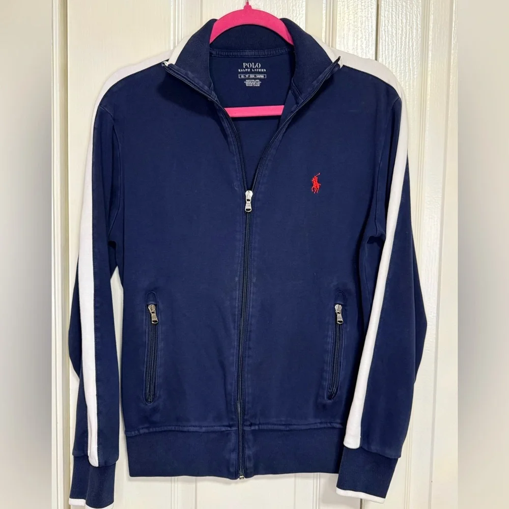 Polo‎ by Ralph Lauren Navy and White Performance Jacket